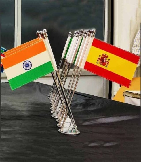 Table Top Flags- Double Cross